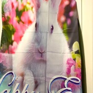 Easter Rabbit shower curtain